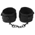 Baseks - bondageset met zweep en tepelklemmen (zwart)