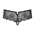 Obsessive Merossa - open string met strass - zwart - L/XL
