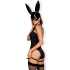 Obsessive - bunny kostuum - sexy outfit - zwart