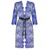 Obsessive Cobaltess - kanten kimono (blauw)