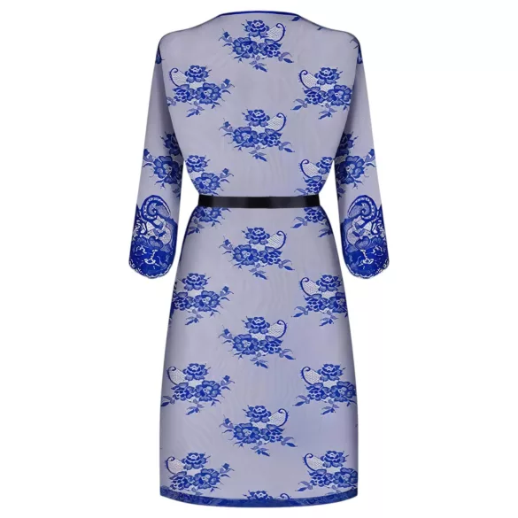 Obsessive Cobaltess - kanten kimono (blauw)