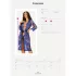 Obsessive Cobaltess - kanten kimono (blauw)