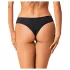Obsessive Bella Rou - slip - bloemenmotief - zwart - M/L
