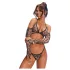 Obsessive Addia - luipaardprint netset - L/XL