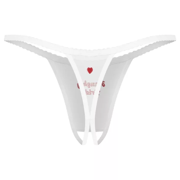 Obsessive Weddya Bride - open string (wit) - L/XL