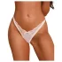 Obsessive Weddya - kanten string (wit)