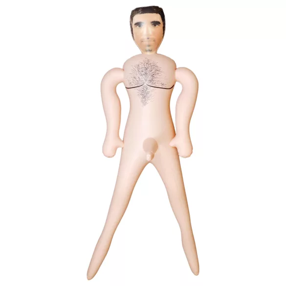 Handyman - opblaasbare man - sekspop - levensgroot - huidkleur