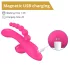 Erospace Sweet Play - G-punt vibrator met anaalsonde en zuigfunctie (roze)