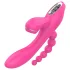 Erospace Sweet Play - G-punt vibrator met anaalsonde en zuigfunctie (roze)