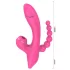 Erospace Sweet Play - G-punt vibrator met anaalsonde en zuigfunctie (roze)