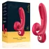 Sweet Play - rabbit vibrator - clitorisstimulatie - siliconen rood