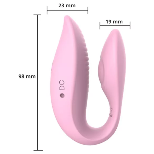 Sweet Play - App-gestuurde koppelingvibrator (roze)