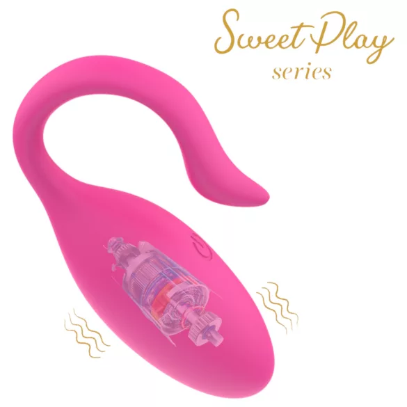 Sweet Play - draagbaar app-gestuurd vibratie-ei (roze)