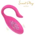 Sweet Play - draagbaar app-gestuurd vibratie-ei (roze)