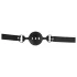 Wild Play - siliconen ballgag - zwart