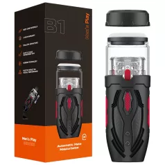   Men's Play - automatische masturbator - draaifunctie - zwart