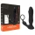 Erospace Men's Play - app-gestuurde, stotende anale vibrator (zwart)
