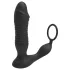 Erospace Men's Play - app-gestuurde, stotende anale vibrator (zwart)