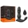 Erospace Men's Play - op en neer bewegende prostaatvibrator (zwart)