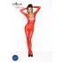 Passion BS031 - open catsuit - rood - S-L
