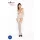 Passion BS031 - ouvert catsuit - wit - S-L