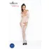 Passion BS031 - ouvert catsuit - wit - S-L