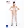 Passion BS034 - Rozenkant netset (wit) - S-L