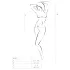 Passion BS035 - wit net body met schouderbandjes en open design (S-L)