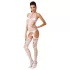 Passion BS053 - necc lingerieset met halternek - wit - S-L