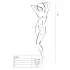 Passion BS053 - necc lingerieset met halternek - wit - S-L