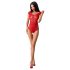 Passion BS064 - Opengewerkte Netbody (rood) - S-L