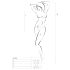 Passion BS064 - Opengewerkte Netbody (rood) - S-L