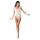 Passion BS064 - Opengewerkt netstof body (wit) - S-L