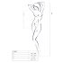 Passion BS064 - Opengewerkt netstof body (wit) - S-L