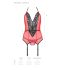 Passion Peonia - lingerie set - top en string - rood - L/XL