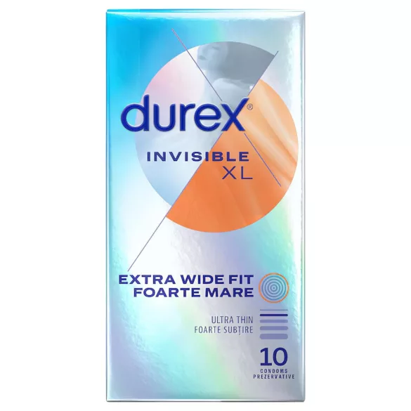 Durex Invisible XL - extra grote condooms - 10 stuks