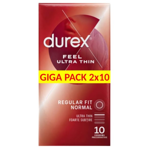 Durex Feel Ultra Thin - ultra realistisch condoom (2x10 stuks)