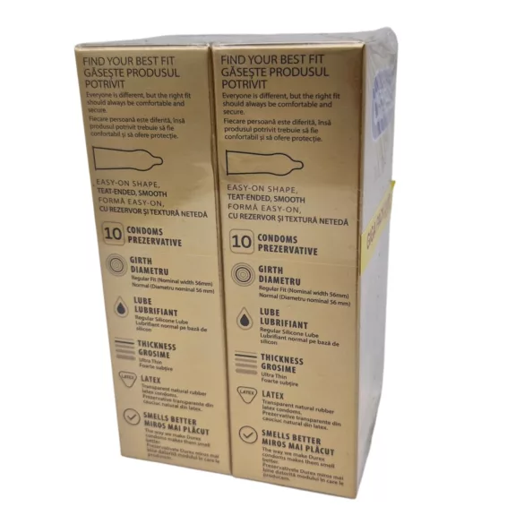 Durex Nude - ultra dun condoom (2x10 stuks)