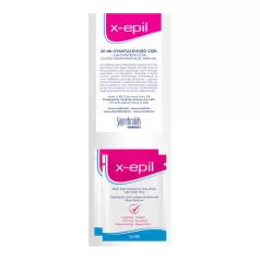   X-Epil - ontharingsstrips textiel 20 stuks + olie reinigingsdoekjes 2 stuks