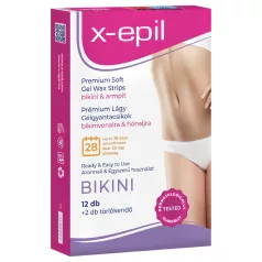 X-Epil - ontharingsstrips - bikinilijn en oksels - 12 stuks