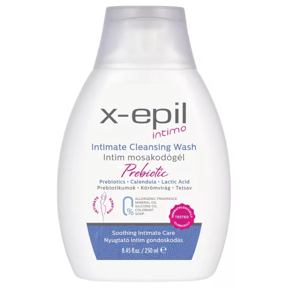 X-Epil Intimo Prebiotic - intieme wasgel - prebiotisch - 250ml