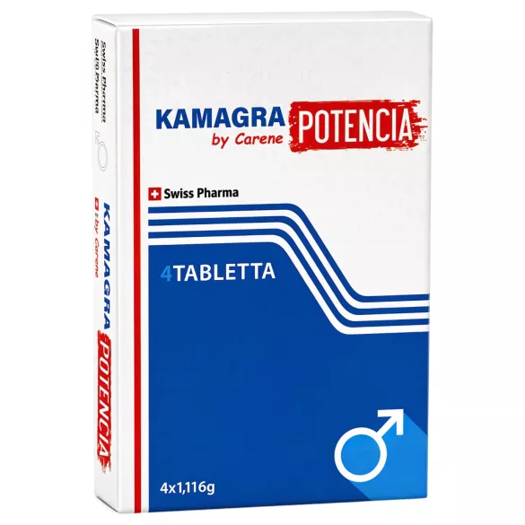 Kamagra by Carene Potencia - voedingssupplementtabletten voor mannen - 4 stuks