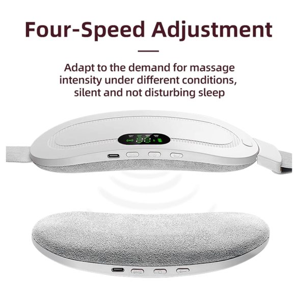 EMS - menstruatie massageband - oplaadbaar - wit