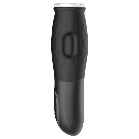 Lonely Anne - masturbator met vibrator en zuigfunctie - zwart - oplaadbaar