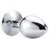 Desirel Pink Jewel L - anale plug (zilver-roze)
