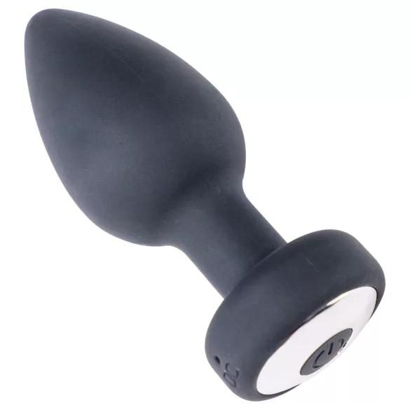 Desirel Easy Obsidian - anale vibrator - oplaadbaar draadloos - zwart