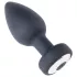 Desirel Easy Obsidian - anale vibrator - oplaadbaar draadloos - zwart