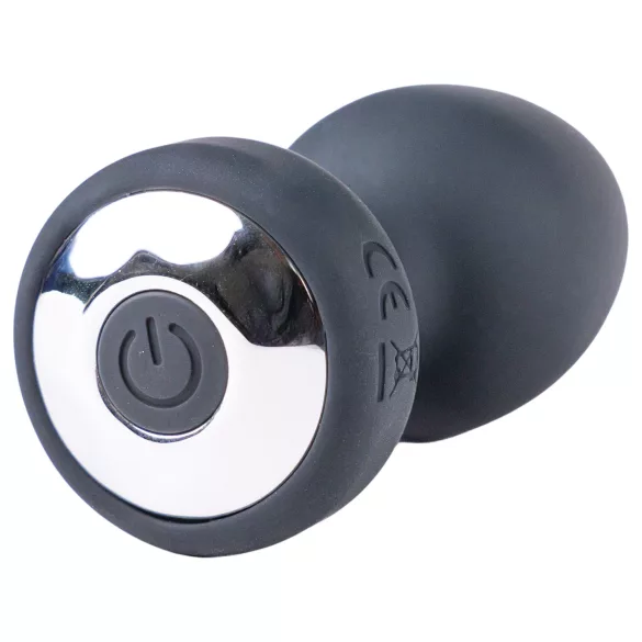 Desirel Easy Obsidian - anale vibrator - oplaadbaar draadloos - zwart
