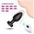 Desirel Easy Obsidian - Draadloze, Radiografische Anale Vibrator (Zwart)