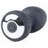 Desirel Easy Obsidian - anale vibrator - oplaadbaar draadloos - zwart
